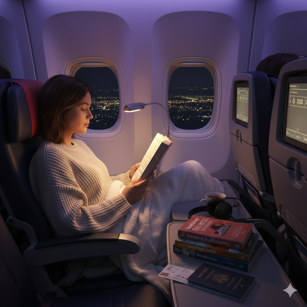 Books to read on a flight and airport downtime”